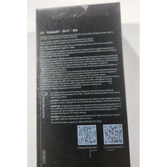 Samsung Galaxy Watch Ultra Smartwatch W/ Orange Band & Charger new open box - Picture 8 of 9